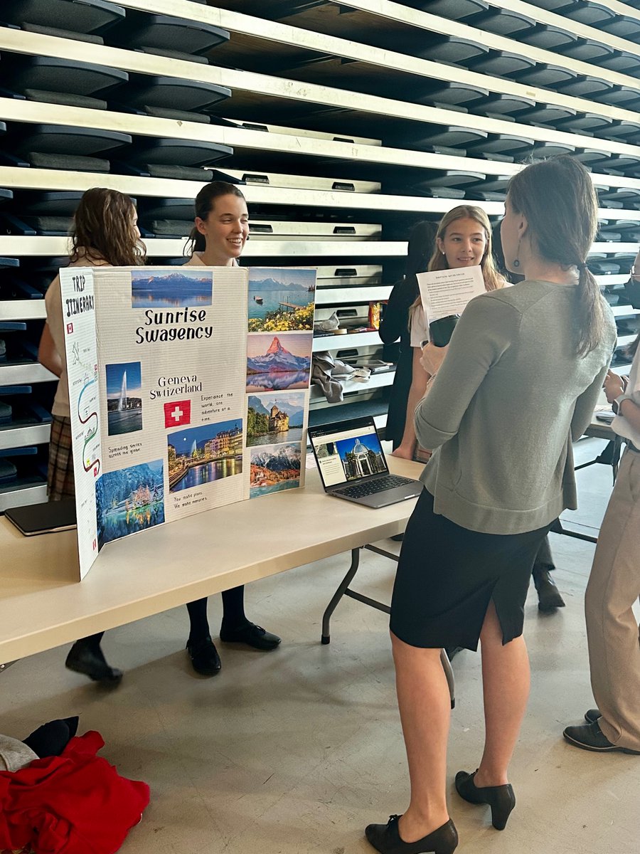 HTSRichmondHill's tweet image. Thank you to everyone who joined us at the #Grade8 Trip Fair on Wednesday! ✈️ This bilingual, interdisciplinary project involved our Grade 8's planning a trip to a francophone country.

#HTSrichmondhill #CuriosityChangesEverything #HTSHawkPride #studentlife #independentschool