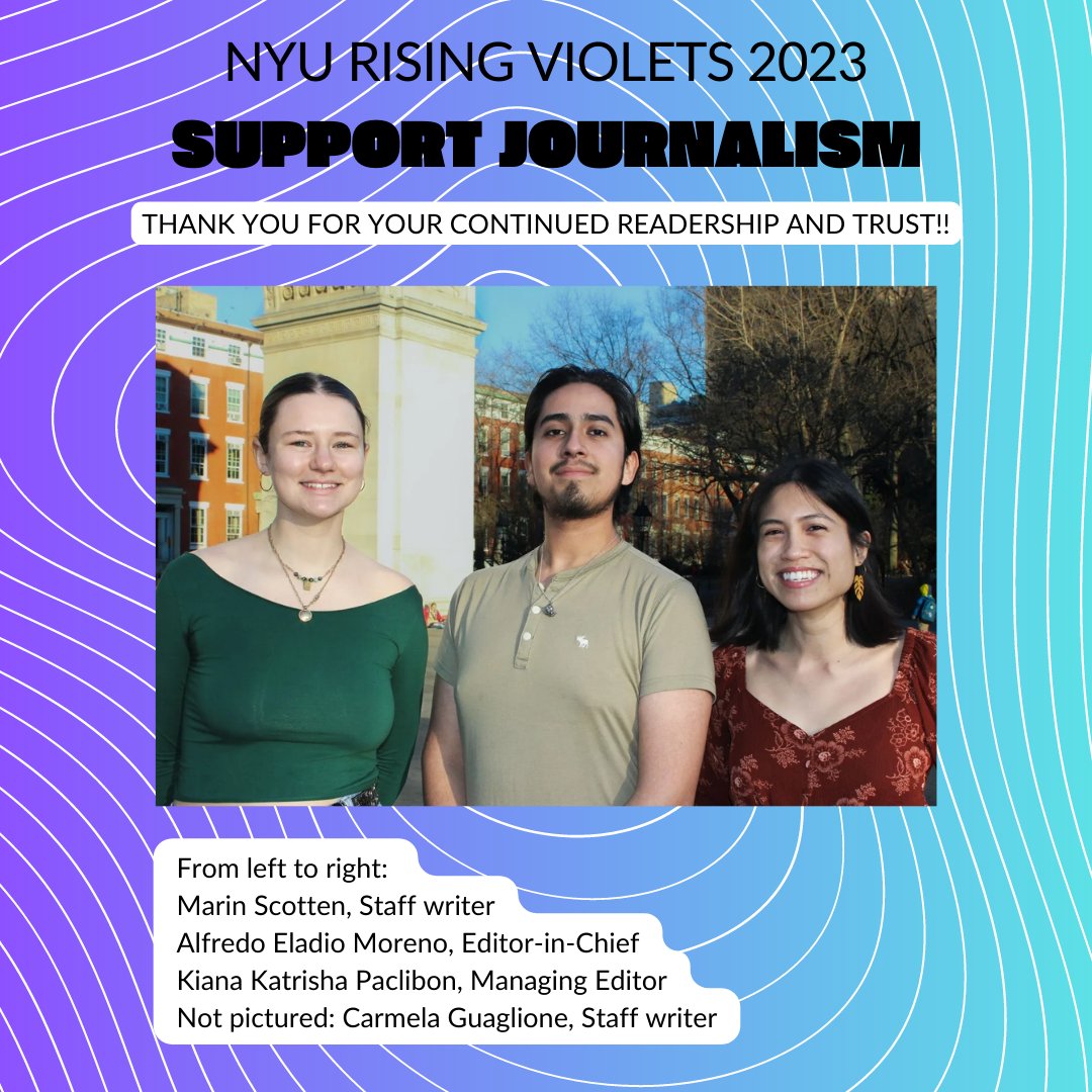 🗞️🌎 Support Journalism About Latin America ¡Por el periodismo! 💜 Greetings, buen día, and bom dia to our followers and readers!

We are a small, student-run publication in need of donations to help us continue our work 🎁🙌

Learn more at the link: risingviolets.nyu.edu/project/36586/…