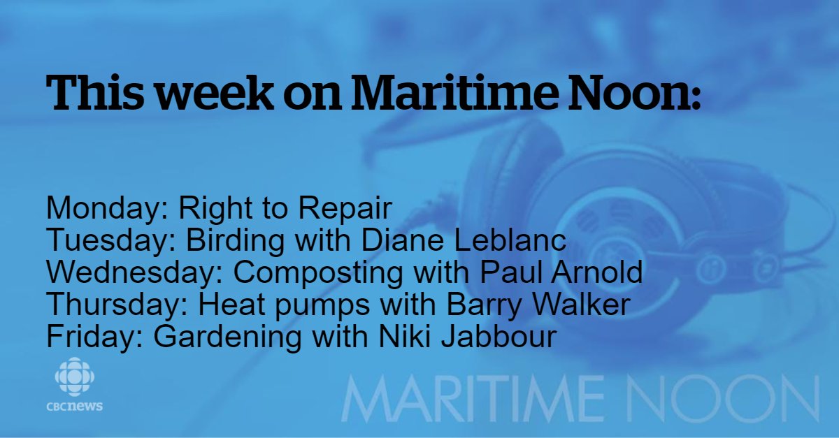 Maritime Noon (@cbcmaritimenoon) on Twitter photo 