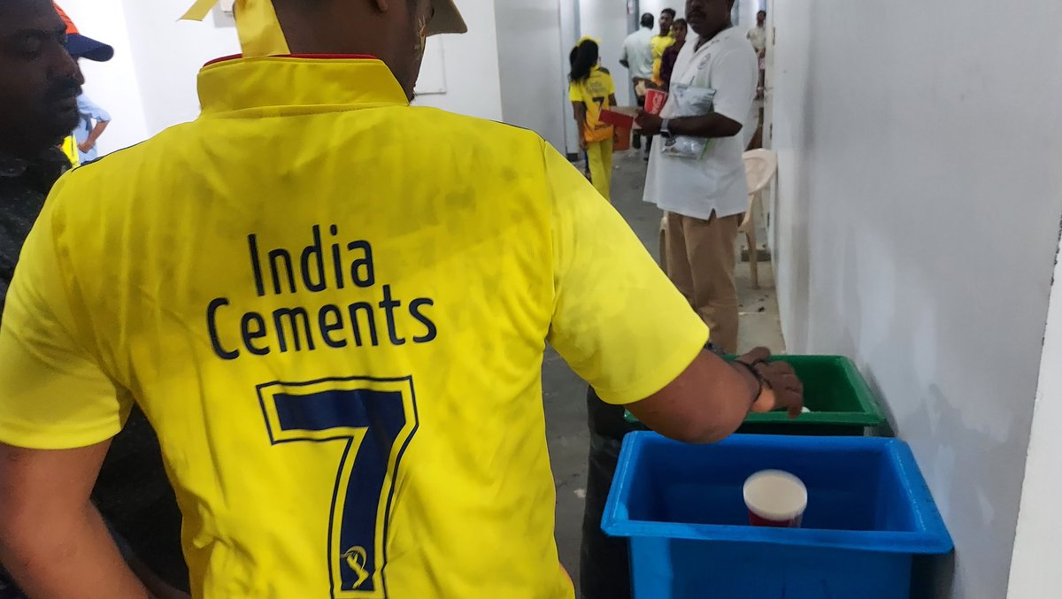 haribalaji's tweet photo. Wish every fan is like him, responsible.
#BinItRight
#IPL #anbuden
@mahi7781 #dhoni @chennaiipl @tncacricket @udhay_stalin @chennaicorp @AshokAshsigs @IPL @BCCI @BCCIWomen @TNPremierLeague @TNDIPRNEWS https://t.co/goHwhyyBFj