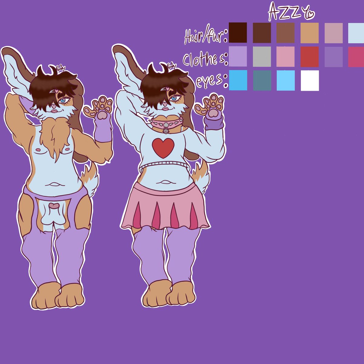 remiy_raccoon_'s tweet photo. Commission finished for azzy~<3
Commissions are open, pricing and everything is pinned on my page
#furry #furryoc #bunnyoc #furrybunnyoc #furrybunny #furrybunnyboy #nsfw #nsfwart #art #comissions #comissionsopen #comissionsheet #myart #ocart #ocartwork #referncesheet https://t.co/q9LVb2pgqP
