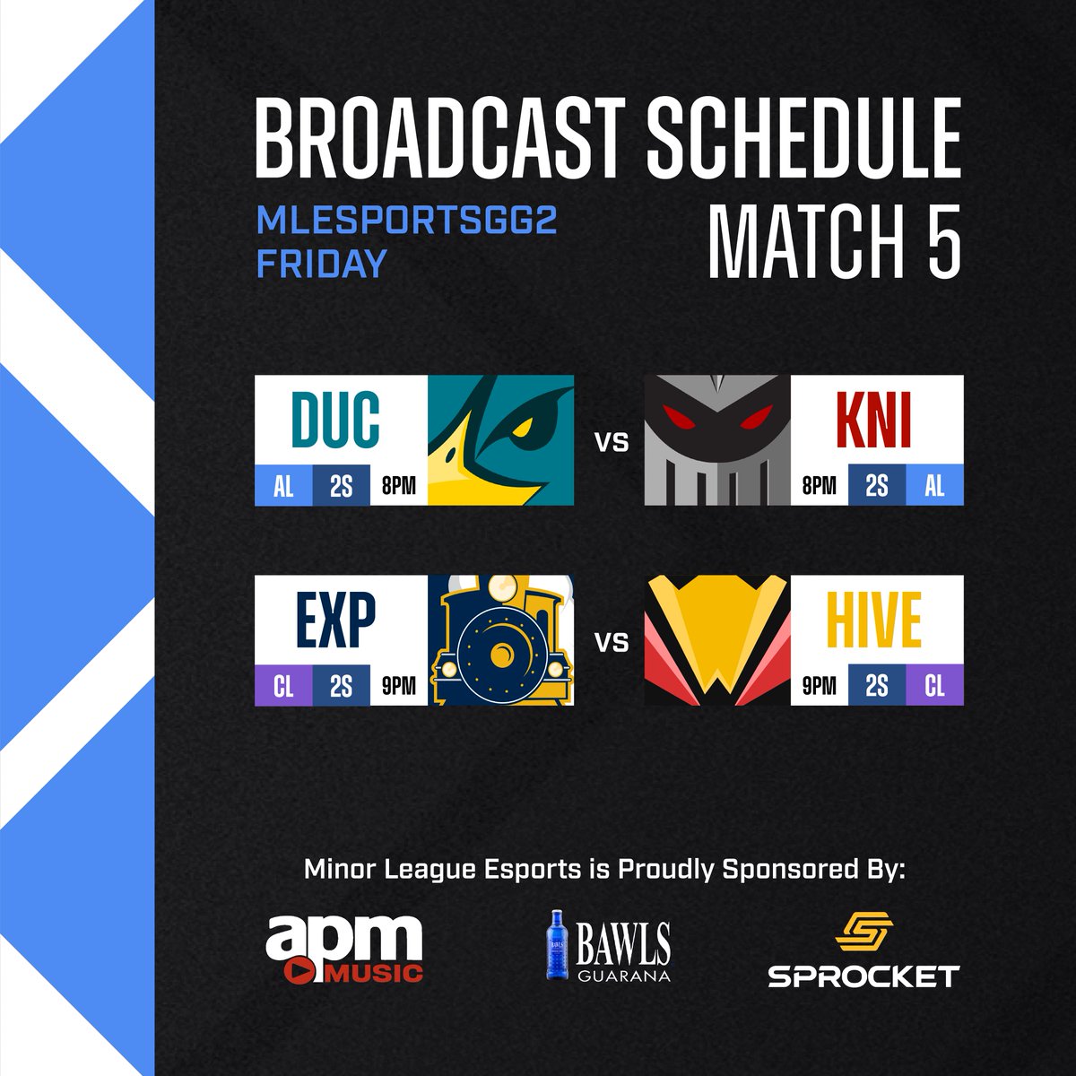 Minor League Esports tweet media