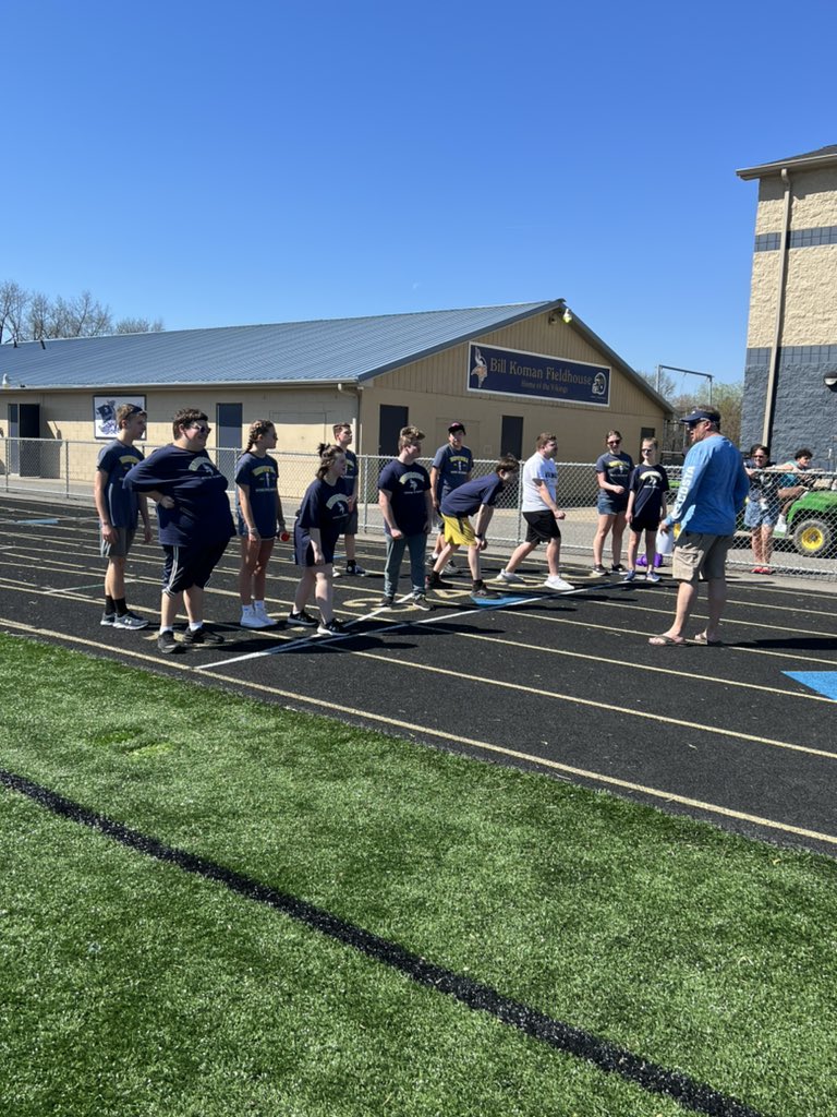 It’s a great day to be a Viking! 💙💛 <a href="/HopewellAreaSD/">Hopewell Area School District</a> Olympics yesterday. Thanks to <a href="/DrLynnUtchell/">Lynn Utchell</a> for organizing an awesome day for our student athletes, band, buddies, faculty, and staff! #VikingPRIDE