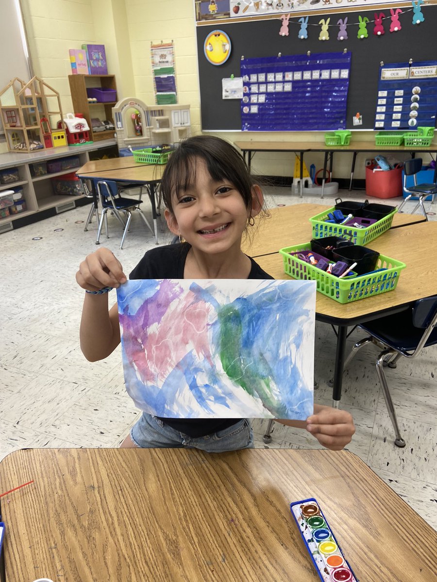 Watercolor painting in art club! 🎨🖌️#d123 #hmt123