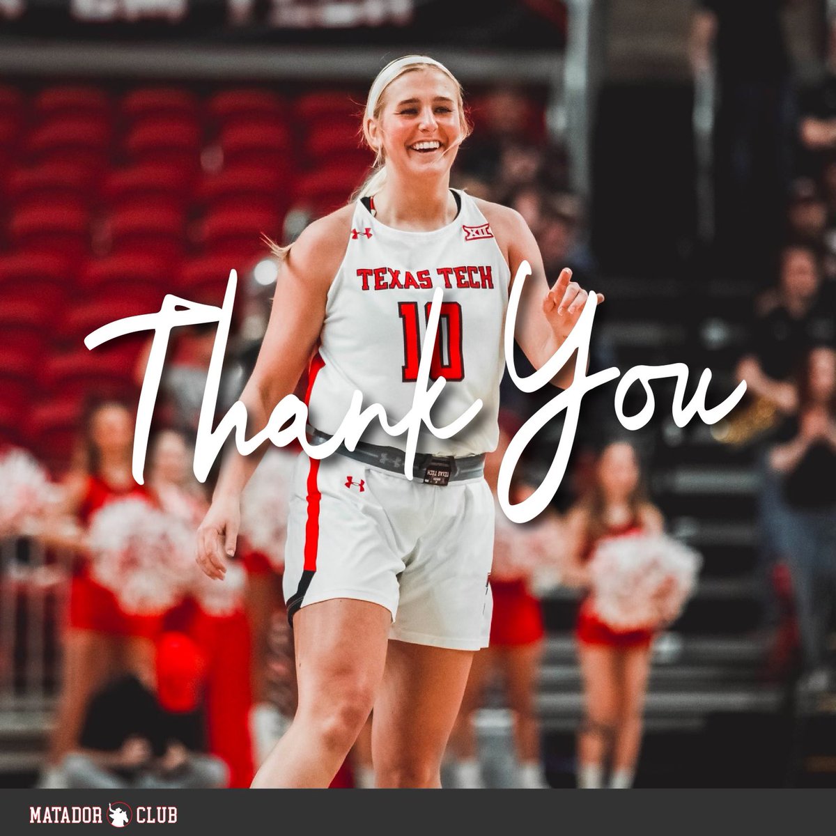 I am incredibly humbled and grateful for The Matador Club. Your investment in me and my future is greatly appreciated and I look forward to making you proud. #Wreckem