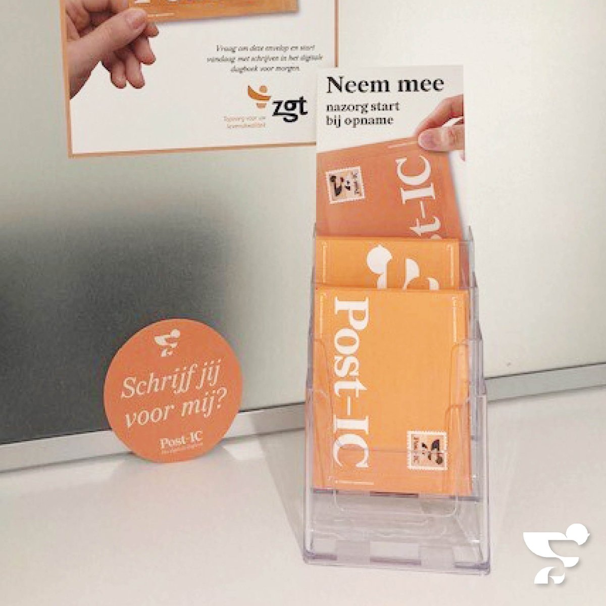 Post-IC draagt nu ook bij aan de Twentse gastvrijheid op de IC van <a href="/ZGT_info/">ZGT</a> Almelo. In de zoektocht naar vooruitstrevende, innovatieve zorgoplossingen kwam het ZGT bij ons digitale dagboek uit. Iets om trots op te zijn! #welkom #digitaaldagboek #ICopname #postic