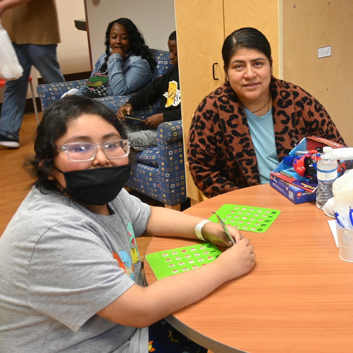BINGO night at The Harbor was a blast! We loved the excitement that filled the room each time a parent or child yelled "BINGO!"