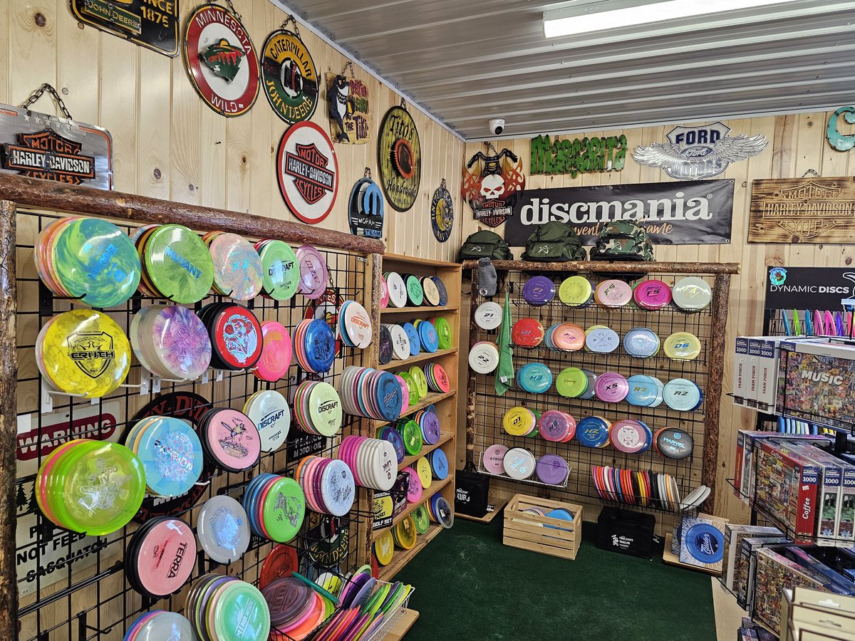 This weekend only! All discs are buy one get one 1/2 off! Equal or lesser value. Stop on out!