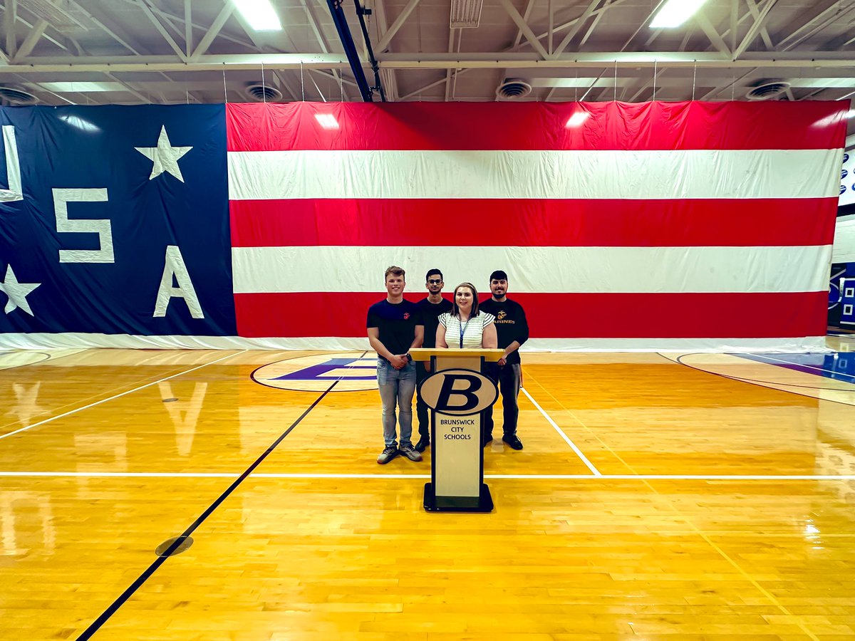 Today I had to honor to reconnect w/ former students &amp; applaud their commitment to the US military. I am beyond proud!! I had the privilege of teaching some of them in 8th grade and again when I moved to BHS!!  Absolutely awesome young men, so glad to have been their teacher!