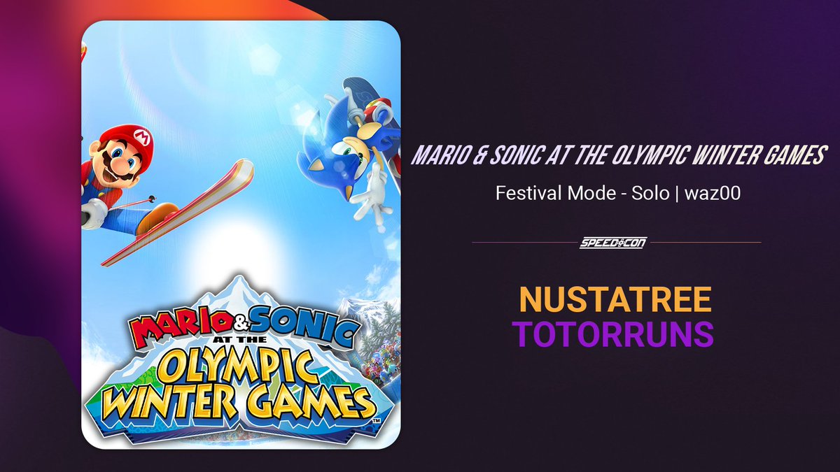GermenchTweets's tweet photo. Jetzt macht @waz00_0 erstmal in Mario & Sonic at the Olympic Winter Games (2009) Frühsport für uns.
Als Sportexperten haben wir @nustatree und @totorruns auf dem Restream der #Speedcon eingeschleust.
Bewegt die müden Knochen auf Twitch:
📍 https://t.co/RP1b0VyW9D https://t.co/SPihNvcQdz