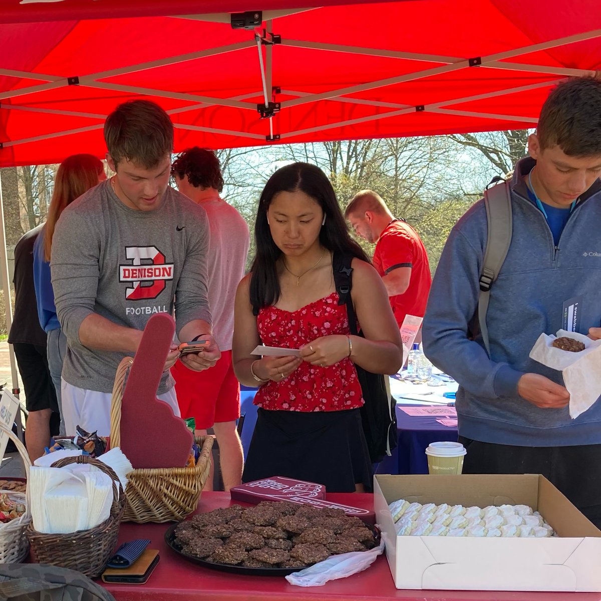 DUFootball's tweet photo. Very proud of our program!! 287 names added to the #BeTheMatch registry! Thank you to all those that helped organize this event.  Thank you to all those that participated. 

#RollDenny 

@BeTheMatch https://t.co/QunteTHq53