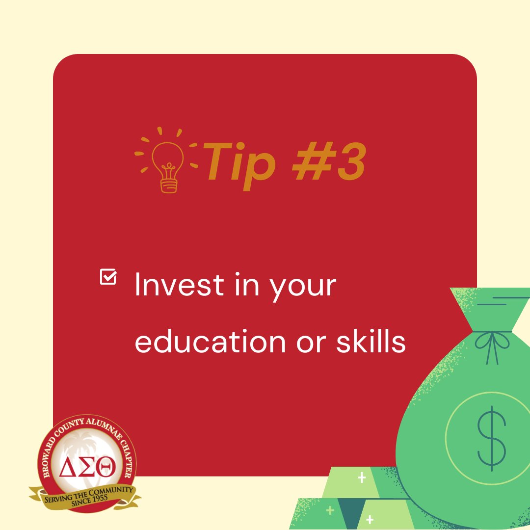 BCACDST's tweet image. 💰💰💰 It’s Financial Literacy month! 💰💰💰
Looking for ways to make more 💵💵💵?

Check out these tips!