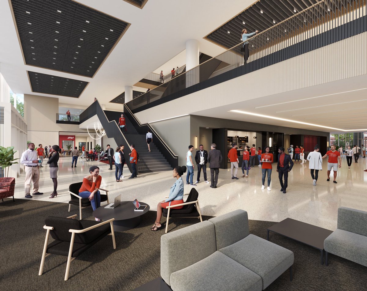 caboni's tweet photo. Exciting day for #WKU as we revealed renderings for our new @WKUGordonFord College of Business building, made possible by a $74.4 million allocation from the state under the 2022-24 budget.
 
We will break ground this summer, with opening planned for fall 2025! https://t.co/CUxV8uVAl8