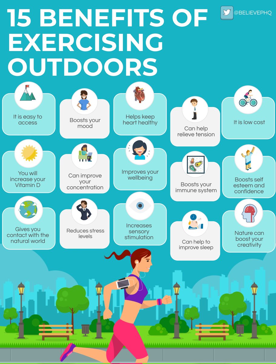 15 Benefits Of Exercising Outdoors 

 #healthyparentshealthykids #healthyhabits #healthyliving #healthylivingtips #healthyhabitsforlife #healthyreminder #healthykids #healthyparents #exercise #exercisemotivation #outdoorexercise