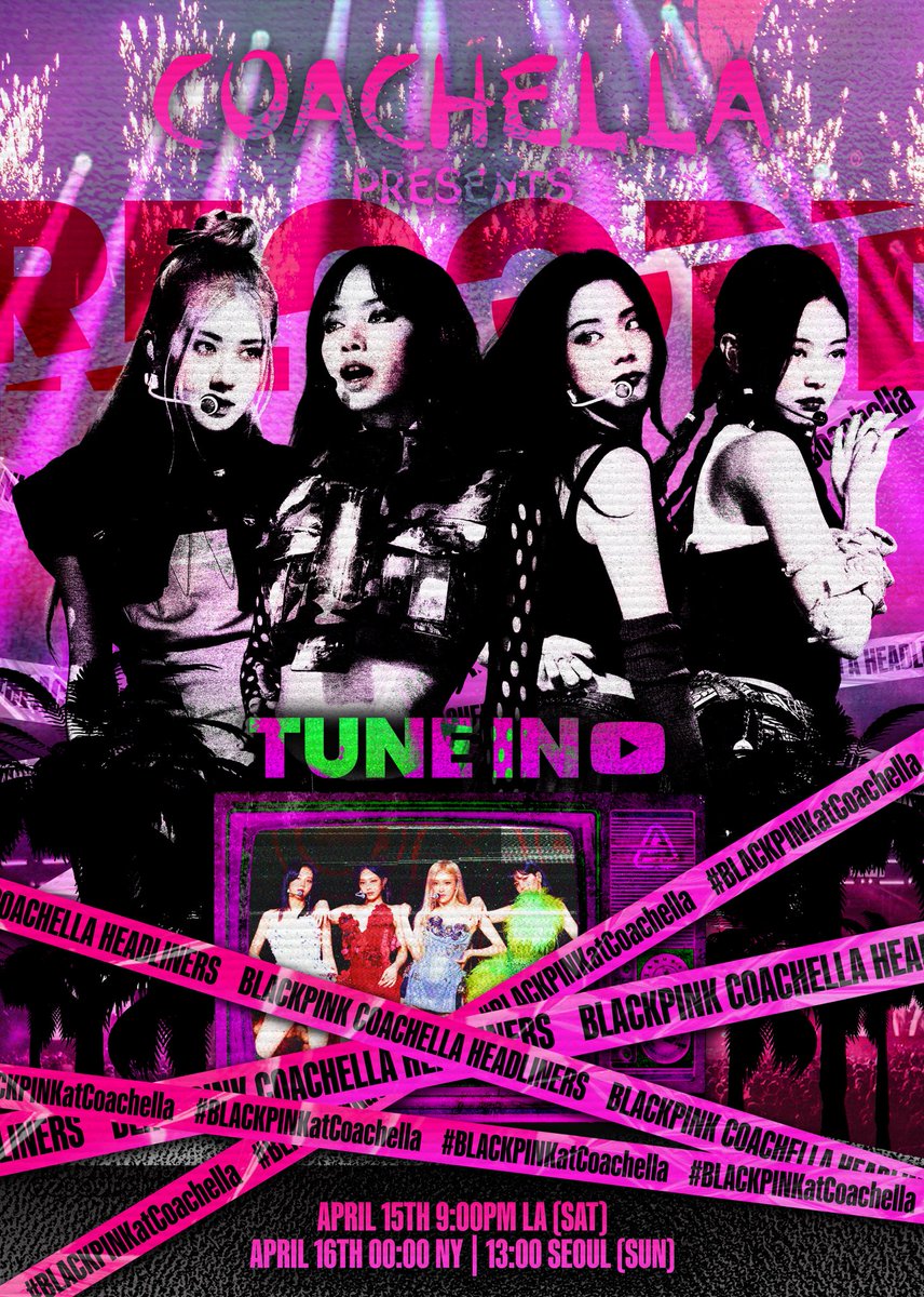 jsoorules's tweet photo. Las fanbases (ot4) han dado a conocer el # y tagline que usaremos para el trendy party antes de su presentación en coachella recuerda ese día enfocarte en blackpink y solo en blackpink
🗓Sábado 15 de abril: 
⏰Horario 
5PM:🇲🇽🇨🇷🇬🇹🇧🇿🇸🇻🇳🇮🇭🇳
6PM:🇨🇴🇵🇪 🇵🇦🇪🇨🇯🇲
7PM: 🇨🇱 🇵🇷🇩🇴🇧🇴🇨🇺🇭🇹🇻🇪🇵🇾🇰🇳 https://t.co/t4KmTiGnCb