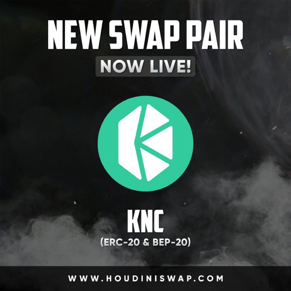 HeatCheckPro's tweet photo. 🍎 NO-Wallet Connect
🍎 Non-KYC
🍎 #ANONYMOUS
#HoudiniSwap 🌕 has just announced,
you can now cross-chain #SWAP/#TRADE:
✅ $KNC
Swap here 👇🏼👇🏼
https://t.co/zDoqZsn8xh
#Moneto #Privacy #BTC #ETH #BNB #Crypto #Defi #NFTS #SOL #MATIC #ADA #XRP #DOGE #FLOKI #SHIB #BRISE #ARB #WRS https://t.co/ala9tR74GH