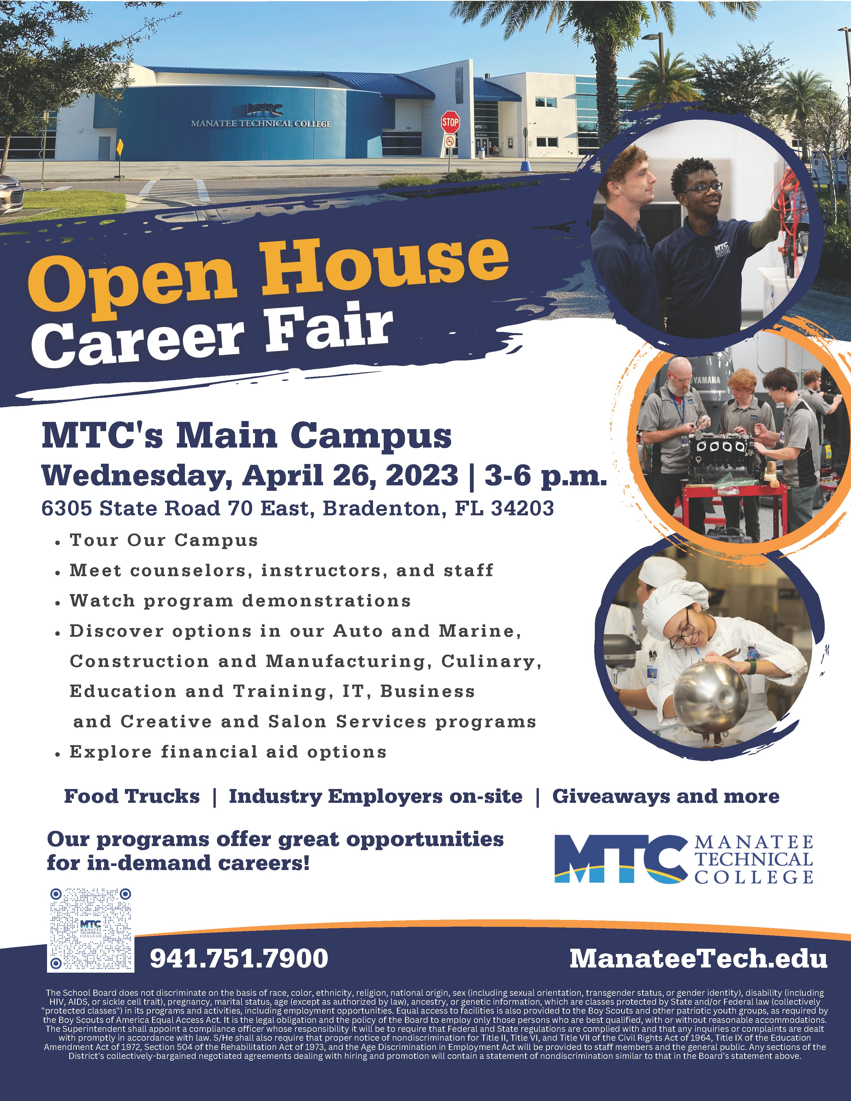 Manatee Schools on Twitter "Great careers start at ManateeTech! You