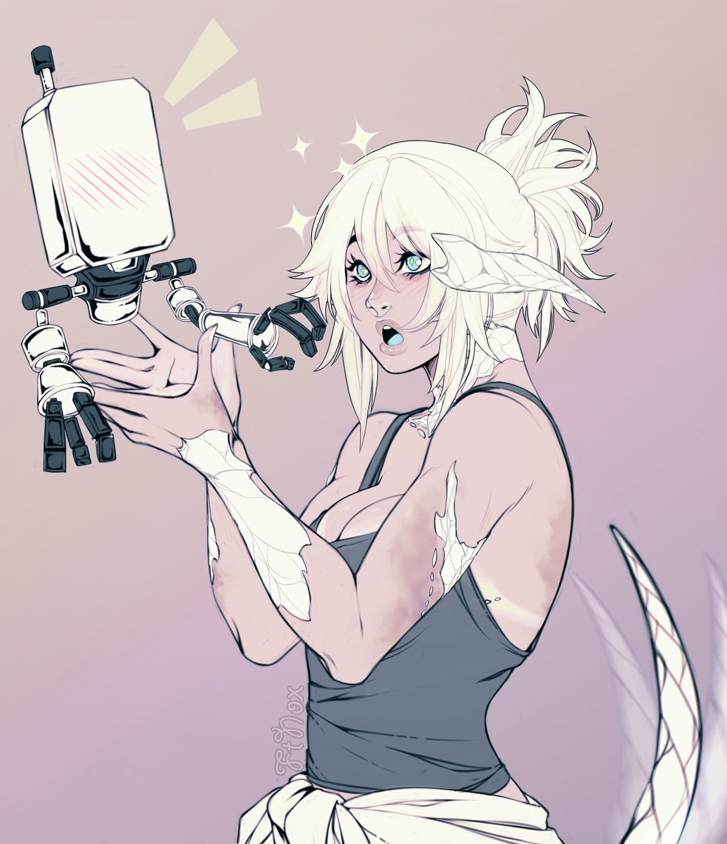 FTNoxy's tweet photo. Bae and the Boyo~

#FFXIVART #ffxivaura #FFXIV https://t.co/eUe44PIAbC