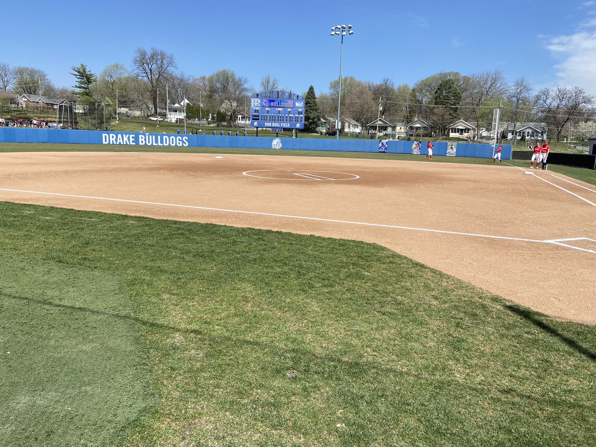 Let’s play two!  <a href="/DrakeSoftball/">Drake Softball</a> hosts <a href="/RedbirdsSB/">Illinois State Softball</a>.  Join <a href="/LauraLeonard31/">L A Leonard</a> and I on ESPN3!