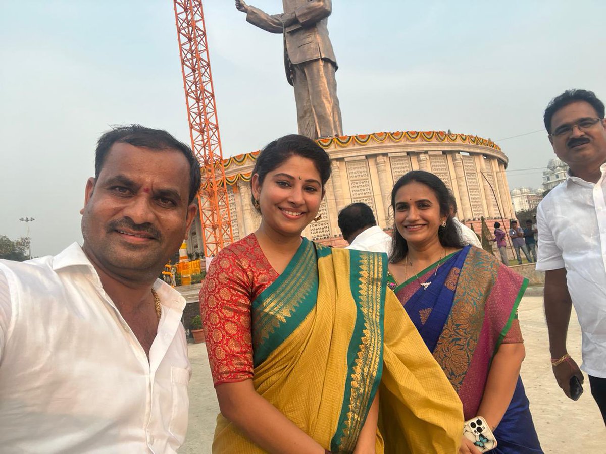 CMR_INC's tweet photo. Participated In the unveiling ceremony of India's tallest 125 feet statue of Dr BR Ambedkar at Necklace Road Which was introduced by our Hon’ble @TelanganaCMO  #KCR sir. Glimpses of the occasion 
#pridemovement 
#JaiBhim 
#brambedkarjayanti https://t.co/15EQpSdrmm