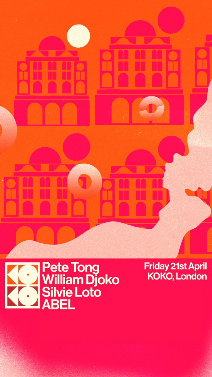 Pete Tong mbe (@petetong) on Twitter photo Great line-up just announced for <a href="/KOKOLondon/">KOKO Culture</a> next Friday 21st April,
I’ll be joined by <a href="/wkDJoko/">william djoko</a> <a href="/silvieloto/">Silvie Loto</a> @AbelBeats1
Yesterday I went to check out the incredible restoration of the venue... ra.co/events/1674921 Great line-up just announced for <a href="/KOKOLondon/">KOKO Culture</a> next Friday 21st April,
I’ll be joined by <a href="/wkDJoko/">william djoko</a> <a href="/silvieloto/">Silvie Loto</a> @AbelBeats1
Yesterday I went to check out the incredible restoration of the venue... ra.co/events/1674921