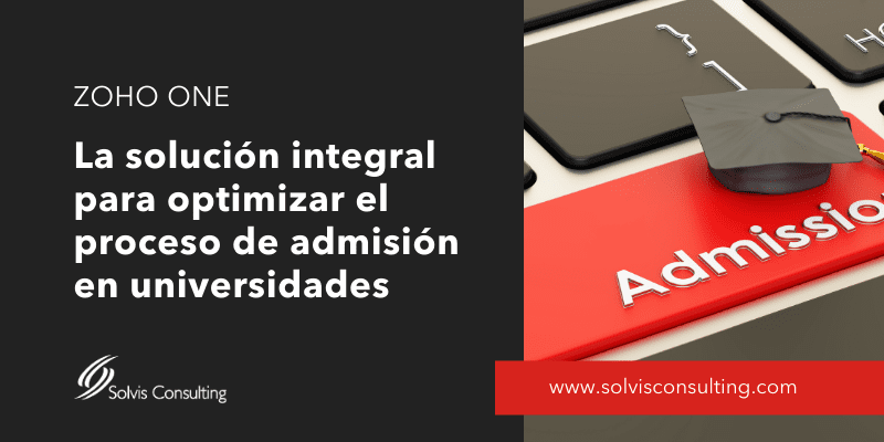 El equipo de @solvis ha implementado @ZohoOne en universidades para tener todo un proceso de adquisición y admisiones, desde poner anuncios digitales hasta que el estudiante es admitido. Ver los detalles en este post.

#solvis #zoholatam #zoho #highereducation #educacion #crm