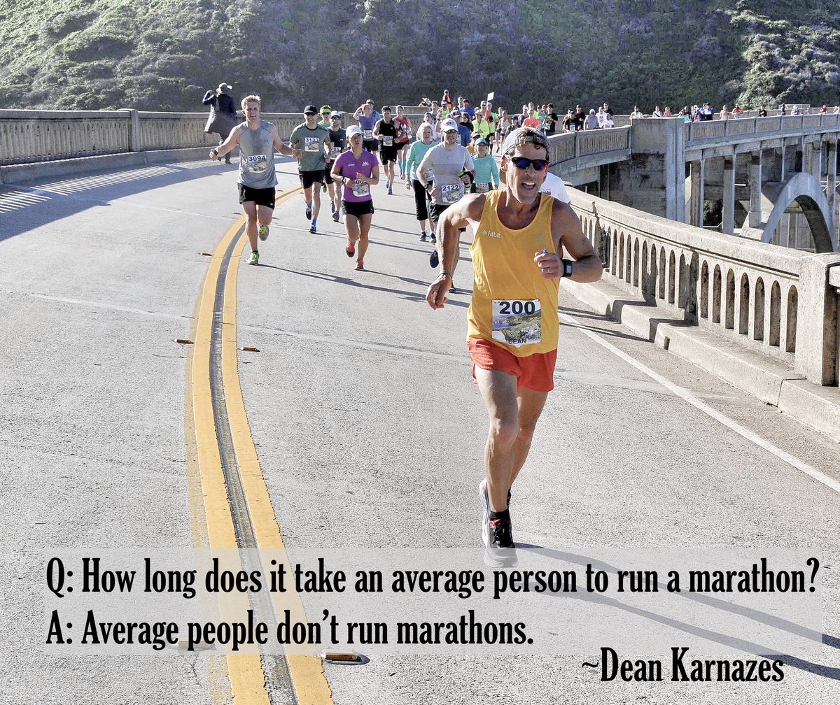 Fewer than 0.2% of the US population finished a #marathon in 2022. Marathon's have become more popular recently, yes they have, but anyone who finishes one is hardly average. #runfar #livelong