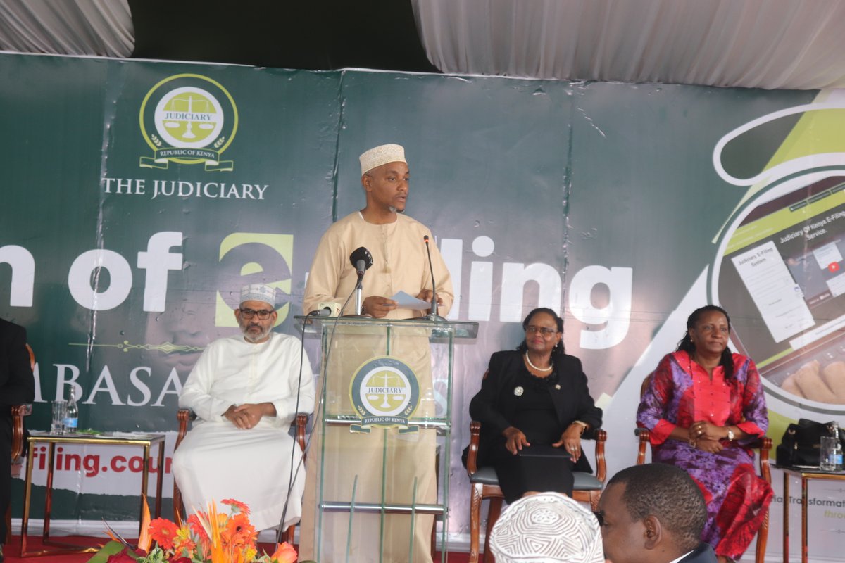 ODPP_KE's tweet photo. The ODPP has today officially rolled out the ODPP Uadilifu E-filing system in Mombasa County allowing prosecutors to file documents electronically to Mombasa, Shanzu and Tononoka Law courts.
#HakiNaUsawa
#UadilifuCaseManagement
#efiling https://t.co/UEmhbuUVfl