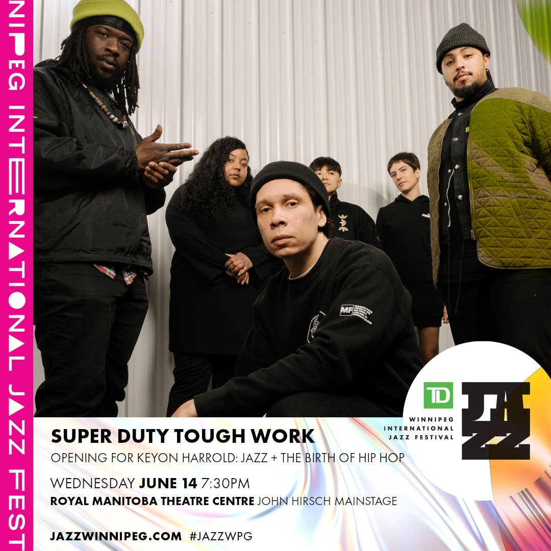 jazzwinnipeg's tweet photo. On sale now! Keyon Harrold: Jazz and the Birth of Hip with special guests MC Black Milk, Chris Daddy Dave and Georgia Anne Muldrow featuring openers Super Duty Tough Work.
Get tickets: https://t.co/vFWApGHaHW
#jazzwpg #livemusic #jazz #winnipeg https://t.co/tsqbt8wnJ6