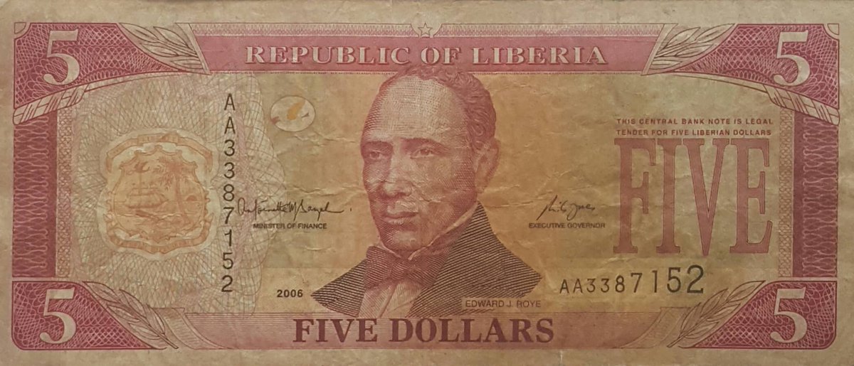argaw_solomon's tweet photo. Liberia - 🇱🇷
Liberian dollar https://t.co/nstQwZRSEx