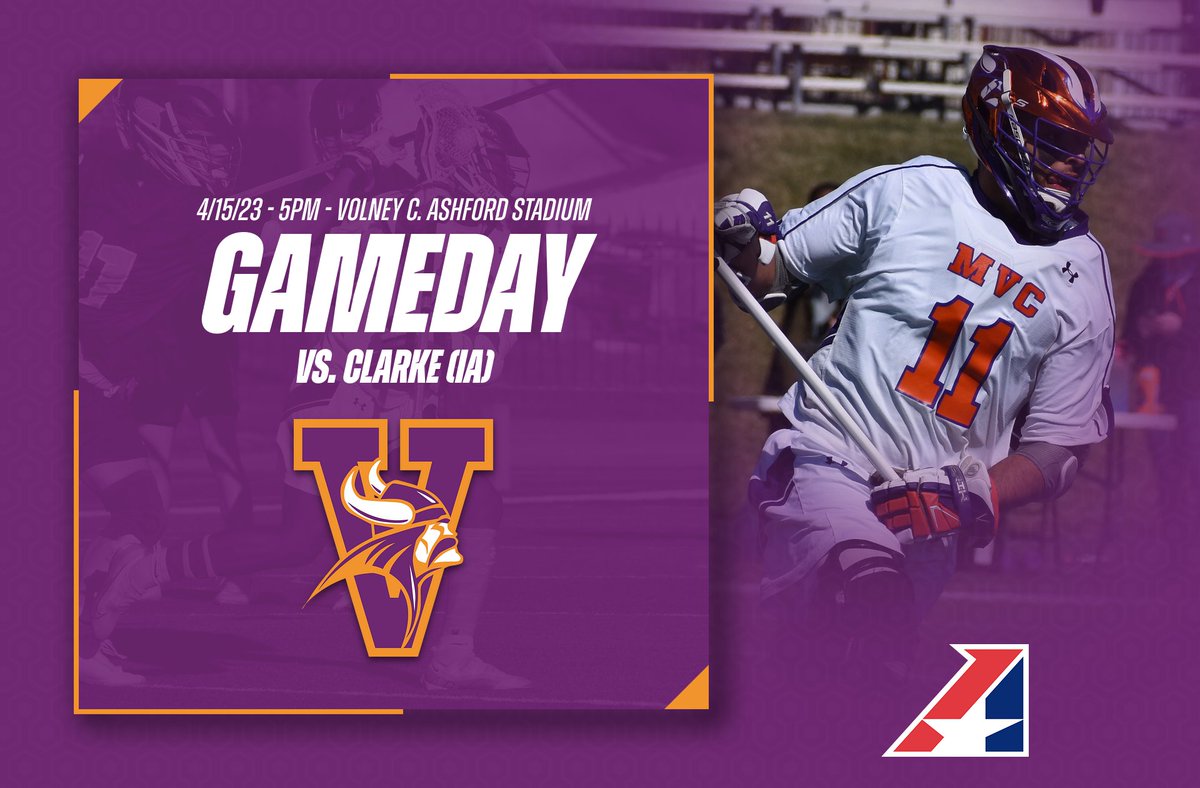 #mvcgameday <a href="/MVCMensLax/">MVC Men's Lacrosse</a> hosts Clarke on Senior Day at 5pm! Live Links at valleywillroll.com! Good luck &amp; #valleywillroll