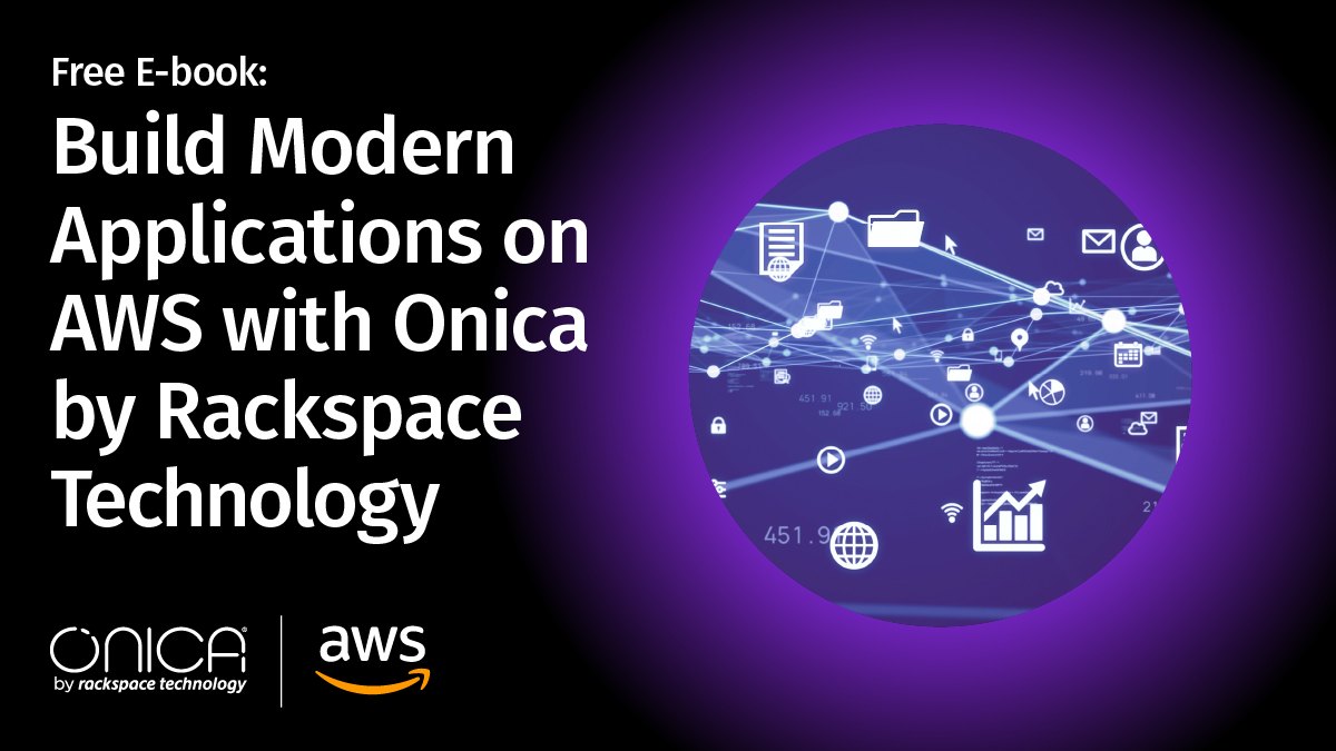 Rackspace's tweet photo. While the #cloud promises #agility, it doesn’t happen automatically. Our e-book guides you through the three pathways to building a foundation for #ModernApplication development within your organization: https://t.co/ahbXBjrxCY. #CloudOptimization #PublicCloud #AWS #AWSPartner https://t.co/DJykGa0HBv