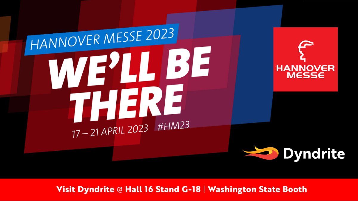 Dyndrite, the industry leader in advanced AM software, will be at #HannoverMesse2023 from April 17-21. Visit us at Hall16, Stand G18 to learn how our cutting-edge #3Dprinting technology is transforming metal mfg. #LPBF #automation #materials #processdevelopment
