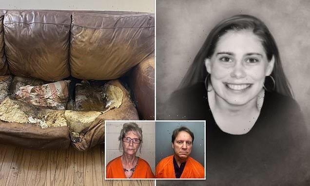 THREAD:  Lacey Fletcher ,la femme qui "pourrissait" jusqu'à fondre sur son canapé.