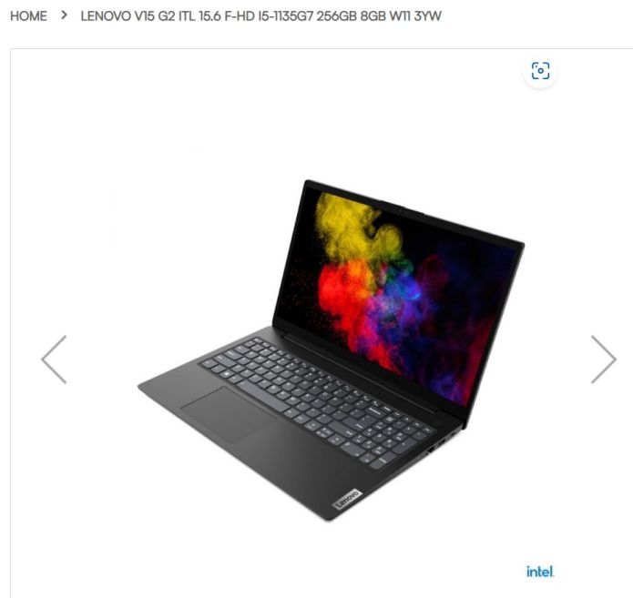 VoetICT's tweet image. Deze aantrekkelijke Lenovo laptop V15 G2 ITL 15.6 F-HD I5-1135G7 256GB 8GB W11 kan ik  geheel gebruiksklaar leveren voor euro 483,05.
Kijk voor meer info en contact op voetict.nl