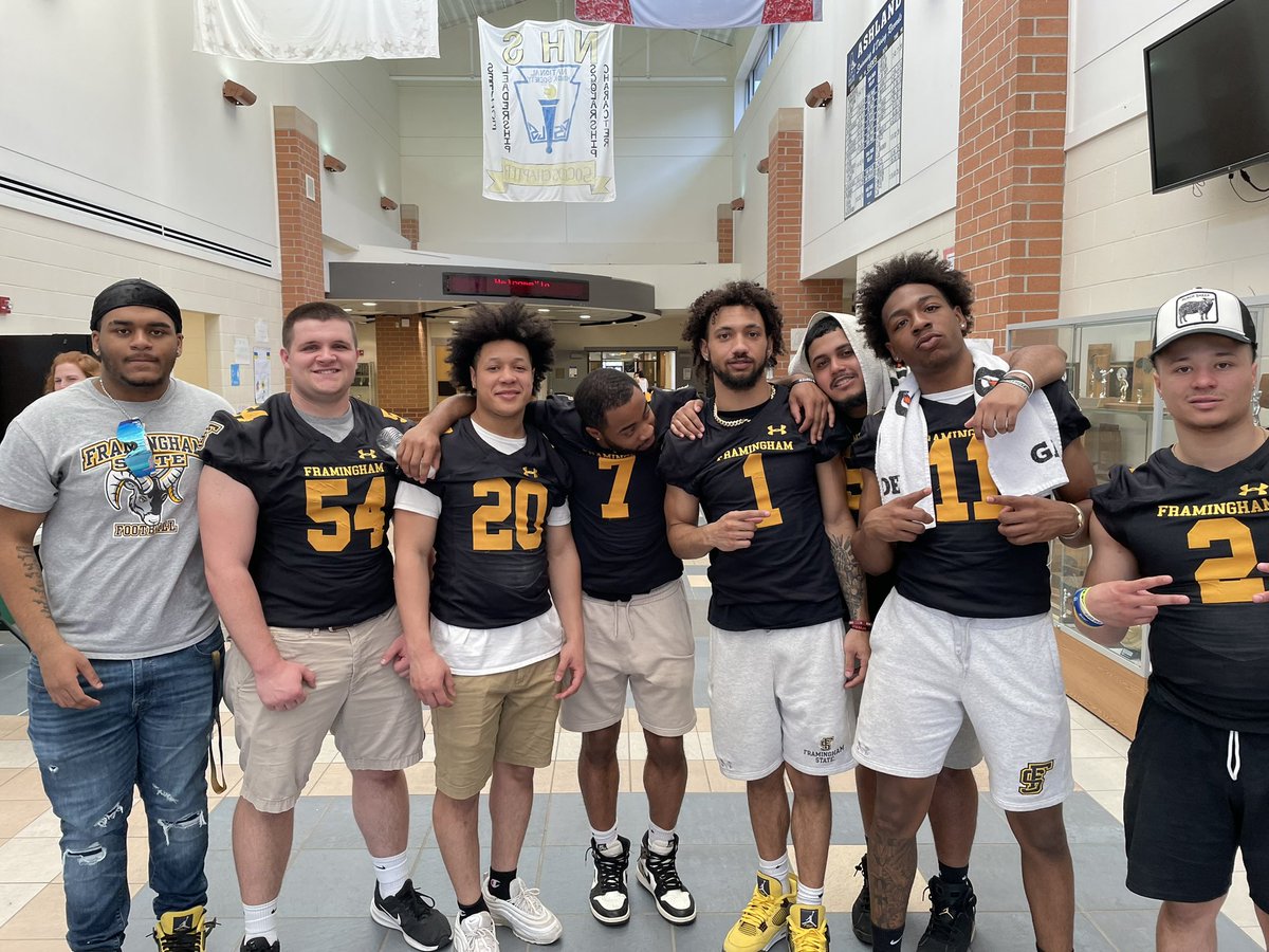 fsuramsfootball's tweet photo. Our guys @fsuramsfootball had a great time this morning assisting with @SpecialOlympics in Ashland! #ALLin #BuiltRamTough https://t.co/h1IDhWDYO5
