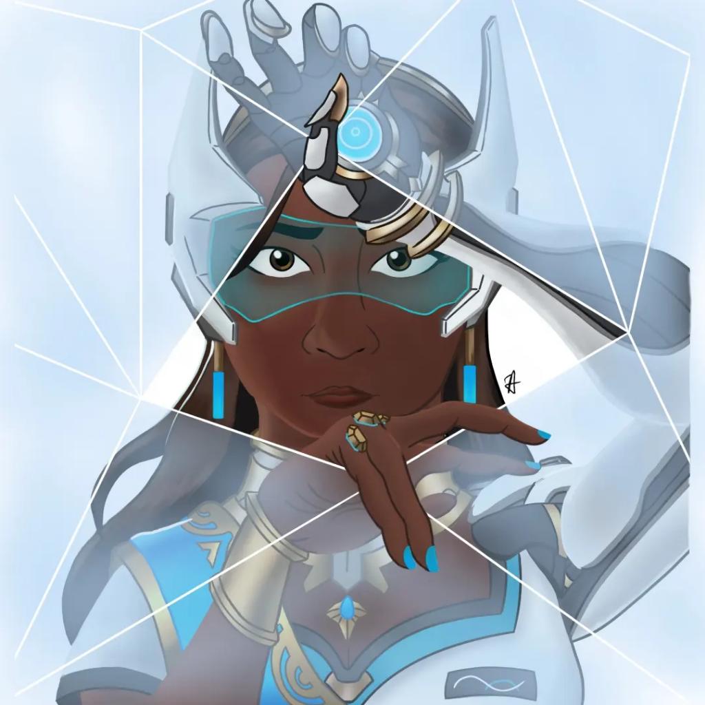 _7Ark_'s tweet image. "Reality bends to my will!"
Fanart of my favorite champion, Symmetra
.
#Overwatch2 #Overwatchfanart #digitalart