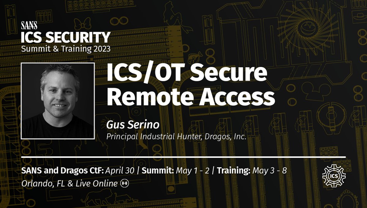 SANS ICS tweet media