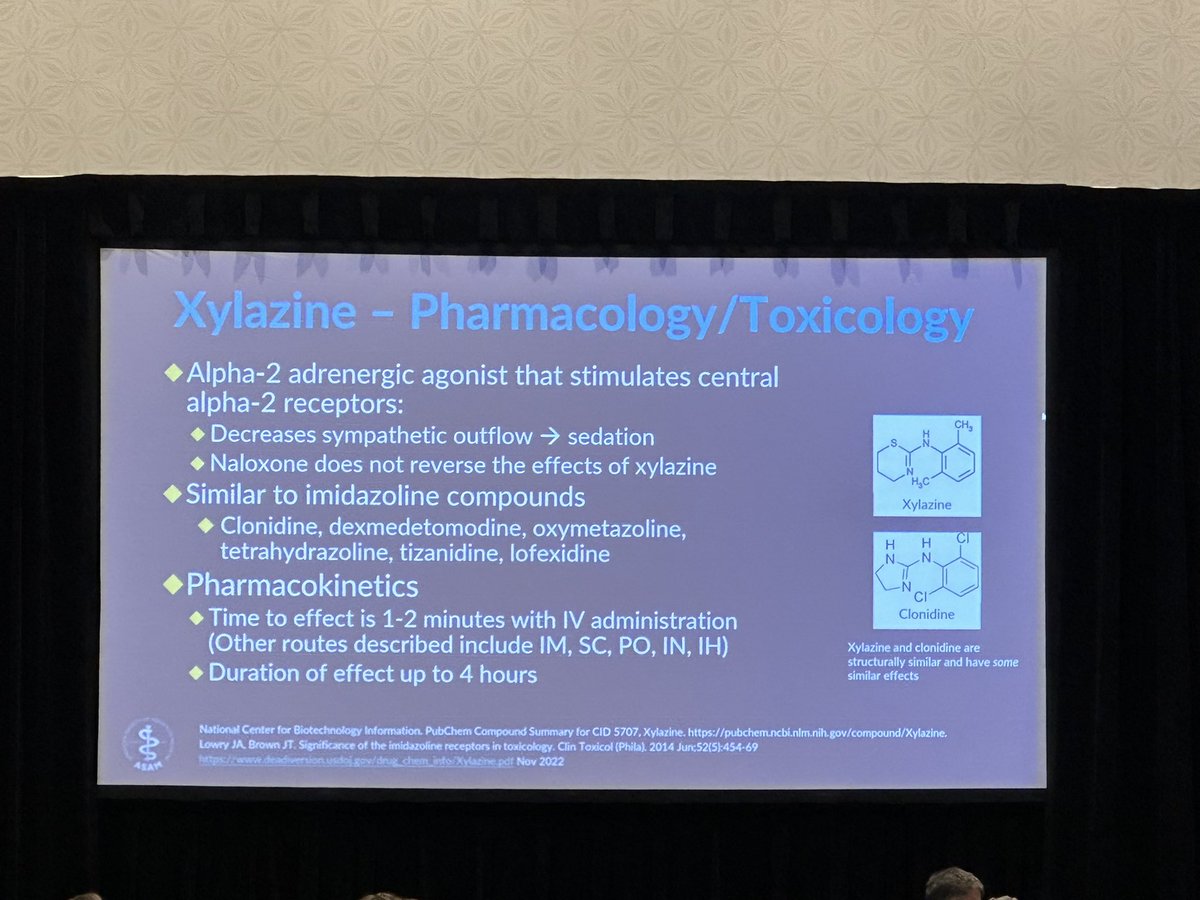 Great session on Wounds, Withdrawal, and Overdose: What to expect from Xylazine drug supply adulteration! <a href="/JMPerroneMD/">Jeanmarie Perrone MD</a> <a href="/ASAMorg/">ASAM</a> #ASAM23