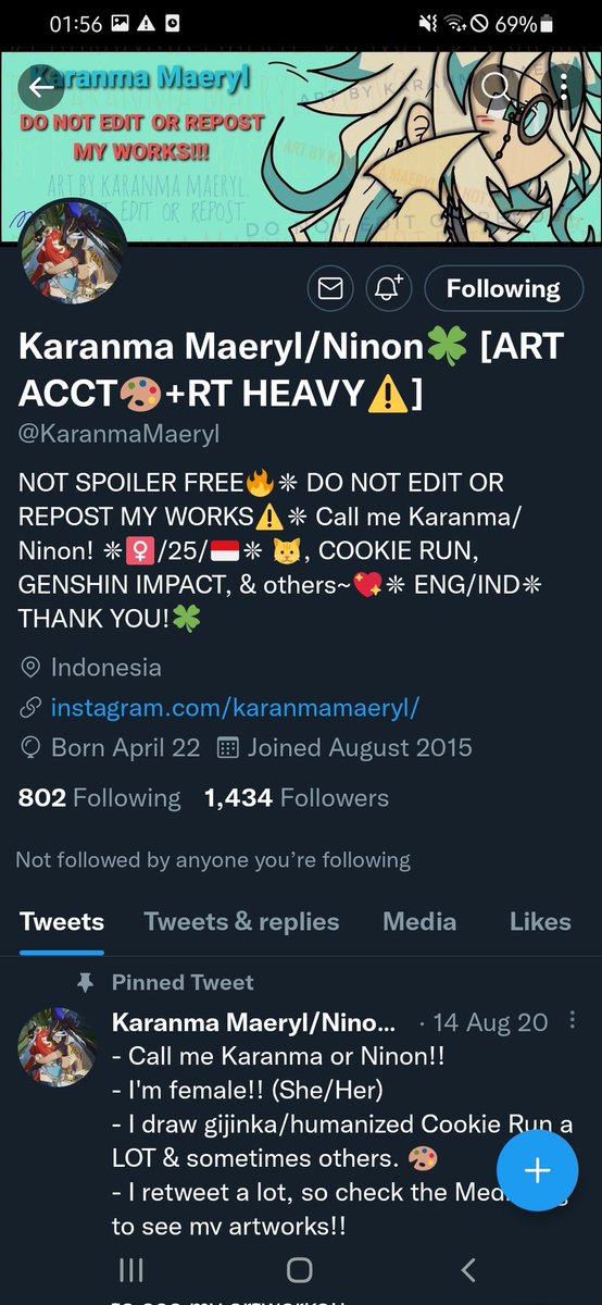 check pinned huhu tweet media