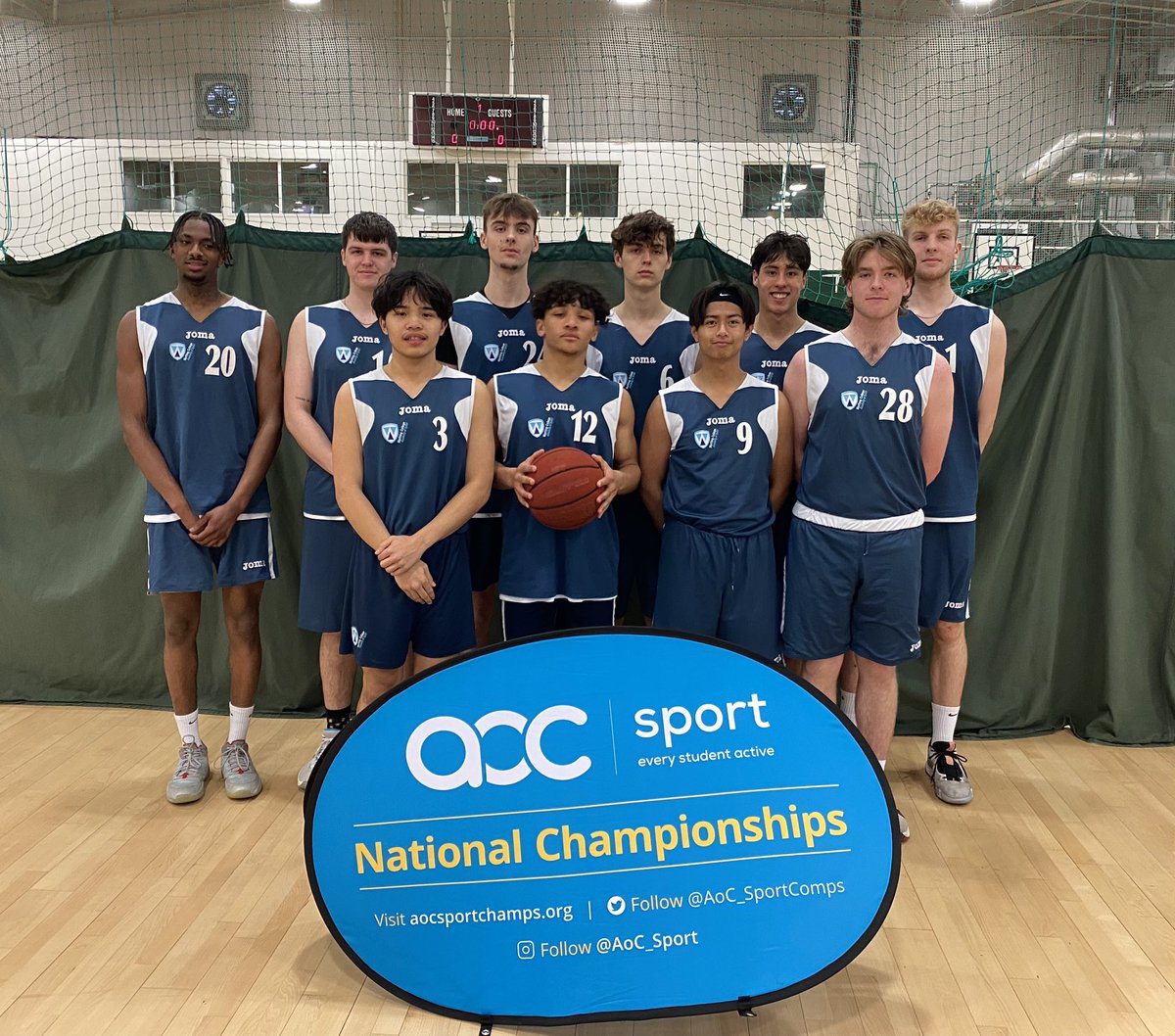 Two matches for <a href="/WorthingCollege/">Worthing College</a> basketballers this afternoon at <a href="/AoC_Sport/">AoC Sport</a> National Champs finals in Nottingham. One win and one narrow defeat so far, still all to play for tomorrow#aocChamps