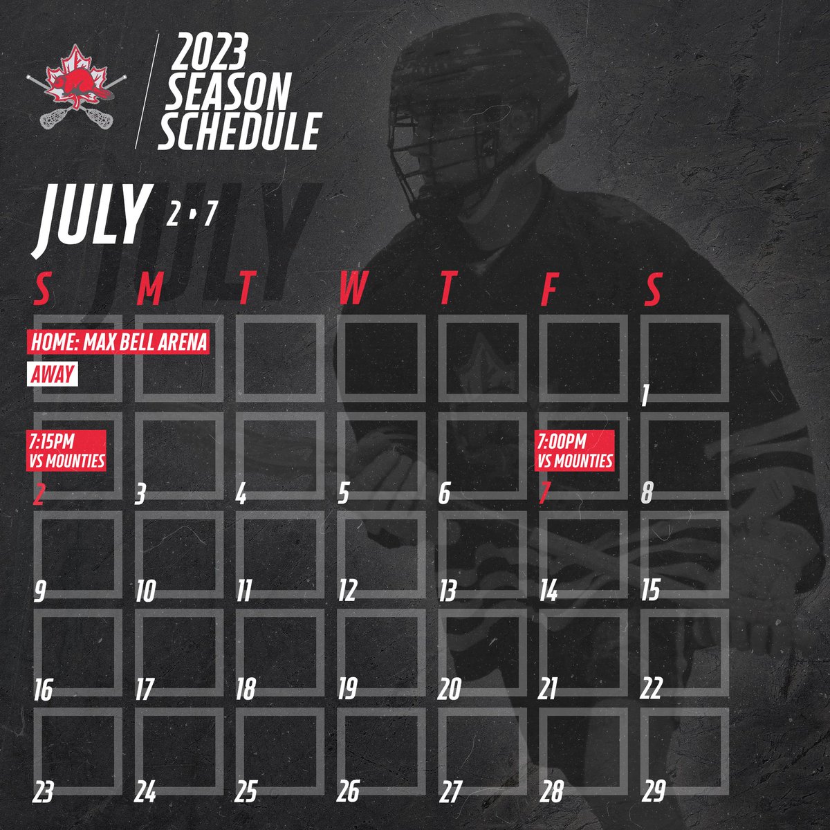 Get ready, cause it’s go time 🦫⚡️

Join us as we take on the 2023 season! #raidernation #playjra