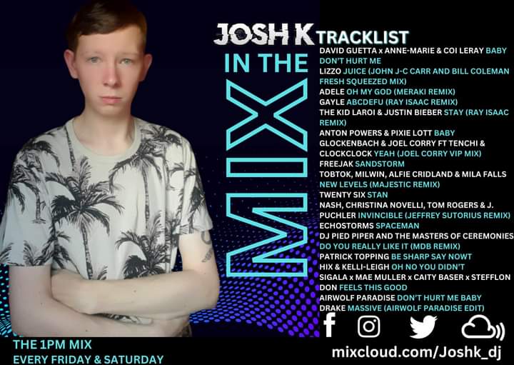 Josh K | he/him (@djjosh_k) on Twitter photo Check Out Today's 1pm Mix On Mixcloud (Link In Bio) Playing Nothing But Dance Bangers
In The Mix!
Best Thing, You Can Listen To It Anytime!
From
<a href="/rayisaac/">rayisaac</a>
<a href="/DJFreejak/">Freejak</a>
<a href="/Tobtok/">Tobtok</a> <a href="/djalfiecridland/">Alfie Cridland</a> <a href="/MILAFALLS/">MILA FALLS</a> <a href="/MajesticOnline/">MAJESTIC</a>
<a href="/tomrogersartist/">Tom Rogers</a> <a href="/Jeff_Sutorius/">Jeffrey Sutorius (Official)</a>
& More! Check Out Today's 1pm Mix On Mixcloud (Link In Bio) Playing Nothing But Dance Bangers
In The Mix!
Best Thing, You Can Listen To It Anytime!
From
<a href="/rayisaac/">rayisaac</a>
<a href="/DJFreejak/">Freejak</a>
<a href="/Tobtok/">Tobtok</a> <a href="/djalfiecridland/">Alfie Cridland</a> <a href="/MILAFALLS/">MILA FALLS</a> <a href="/MajesticOnline/">MAJESTIC</a>
<a href="/tomrogersartist/">Tom Rogers</a> <a href="/Jeff_Sutorius/">Jeffrey Sutorius (Official)</a>
& More!