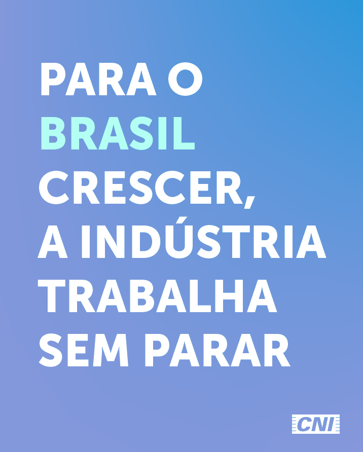 O país precisa de uma indústria forte e diversificada e que, de forma assertiva, contribua para o desenvolvimento econômico. Fortalecer o setor é tornar o Brasil mais competitivo, desenvolvido, sustentável e com mais qualidade de vida para os brasileiros.

#IndústriaForte