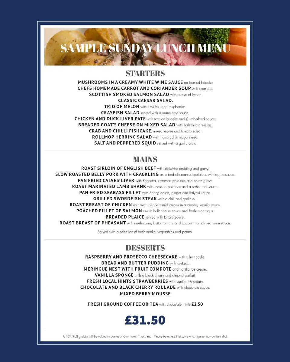 TheSchool_House's tweet photo. 🍽️ 🥂 Reserve your table for Sunday to enjoy a 𝑭𝑰𝑵𝑬 𝑫𝑰𝑵𝑰𝑵𝑮 experience at The School House ☎️ 01543 480009.  

#SchoolHouseWeeford #SundayDining #lichfield #restaurant #finedining #vegetarian #vegan #glutenfree #menus #bookonline #sundaydinner https://t.co/VGuIDA3nXK
