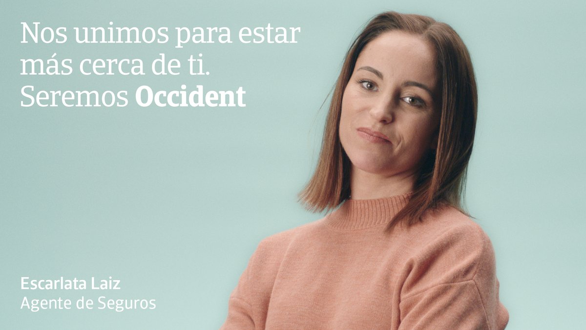 occidentjcasti's tweet photo. Las compañías de Grupo Catalana Occidente nos unimos, seremos Occident. 
No unimos para estar más cerca de ti, estés donde estés. Para adaptarnos más rápido a lo que necesites. Para dedicar nuestros esfuerzos en darte un servicio aún más profesional https://t.co/20fR4pQciL https://t.co/EKY8ZD42PD
