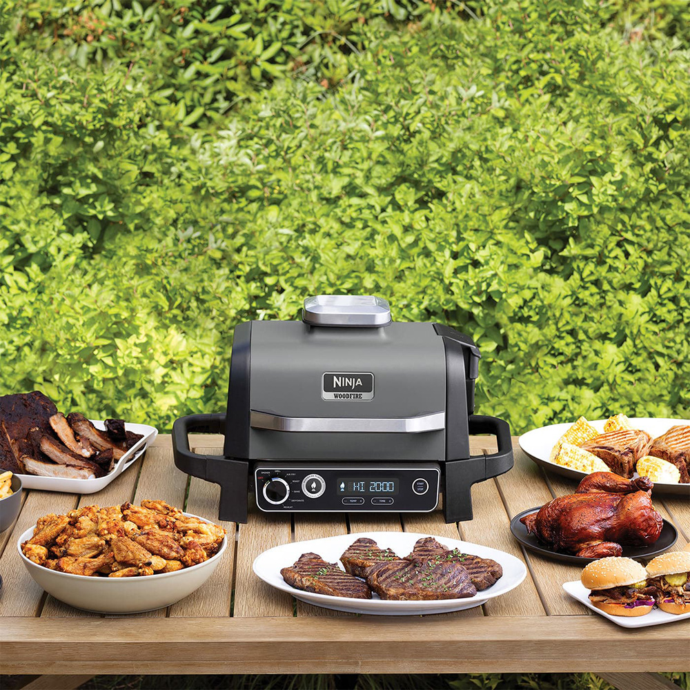 GilesElectrical's tweet photo. Discover a new way to cook outdoors with the Ninja Woodfire Electric BBQ Grill &amp; Smoker.

Grill, smoke, air fry and so much more with 100% real, authentic woodfire flavours 🔥

https://t.co/w1UpigJ7M2

#ninjakitchen #ninjawoodfire #og701uk #electricbbq #homecook #gamechanger https://t.co/q1CyfFBxEr
