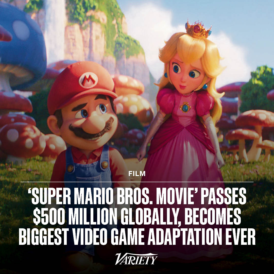 Super Mario Bros. Movie' Becomes Biggest Video Game Adaptation Ever