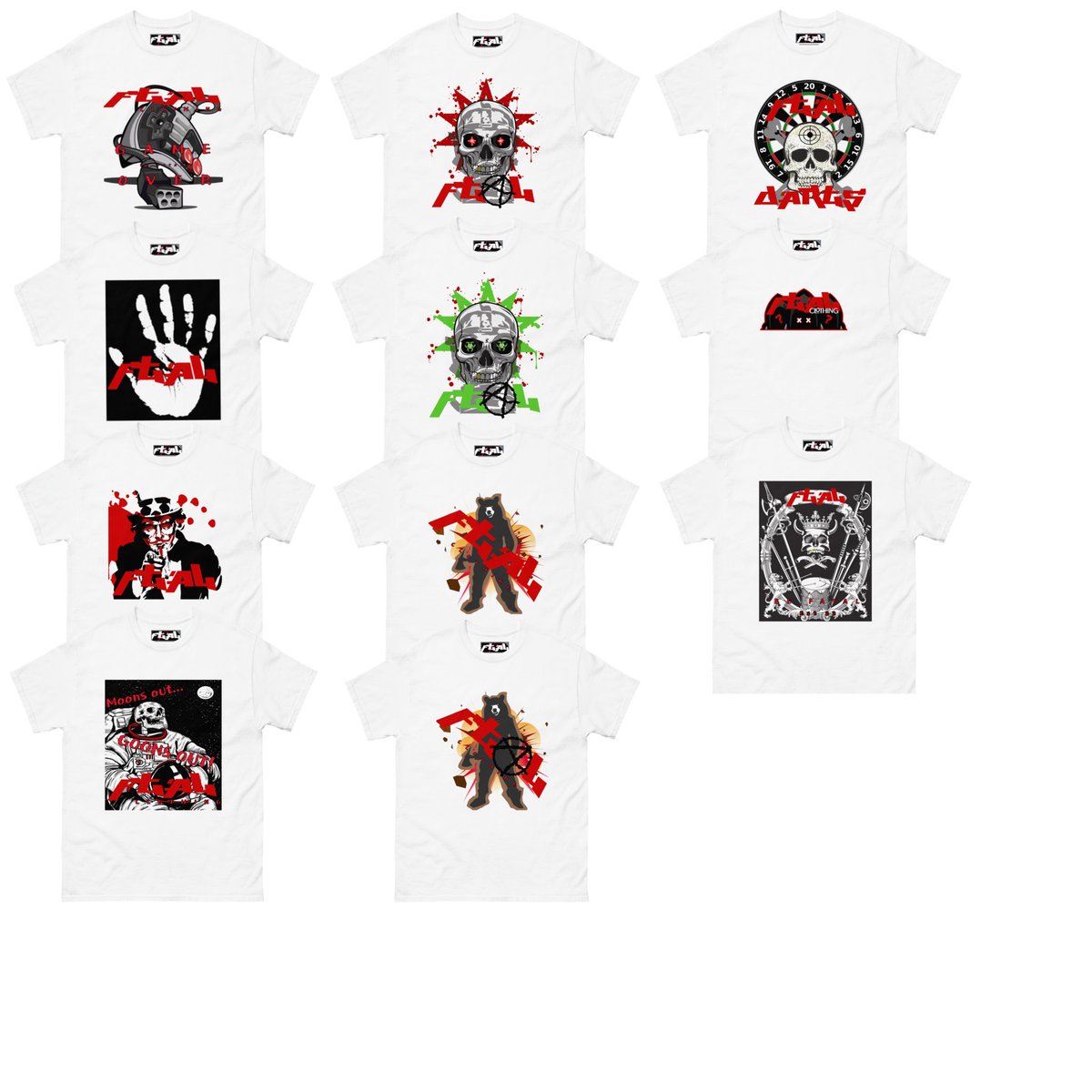 OfficialFTAL's tweet photo. Check out our latest drops over on our Etsy! Snag you one of the shirts below and then some! Including a mug or two, our first throw blanket, and our first sherpa lined denim jacket! With patches on the way! 

#FTALClothing #NewReleases #Etsy 

https://t.co/TEdI4u7mMl https://t.co/0pqCVOrER1