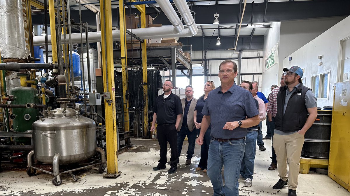 MiABC partnered with W2Fuel, Evergreen Grease, and the Michigan Soybean Association to share information on the economic, environmental, and operational health and safety benefits of biodiesel produced in Michigan with legislators and staff at W2's facility in Adrian today.